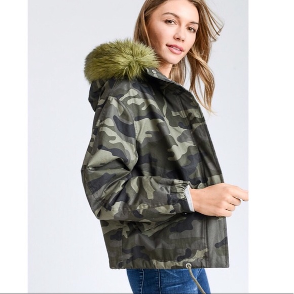 ⚡️Camo Fur Parka - Picture 5 of 7